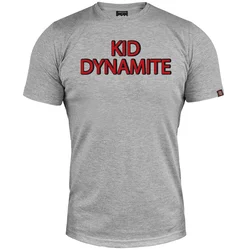 011Shop Muška majica kratkih rukava Kid Dynamite, Svetlosiva