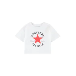 CONVERSE Majica mornarska/svetlo modra/rdeča/bela