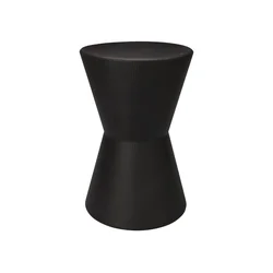 Pomoćni stočić PETIT prečnika 29 cm, crne boje