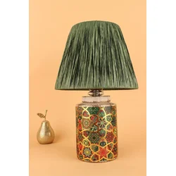 Opviq Stona lampa YL683, 25x20x38 cm, IP20, Zelena