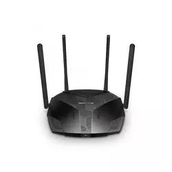 MERCUSYS MR80X v2 AX3000 Wi-Fi 6 Ruter, Dual-Band Crni