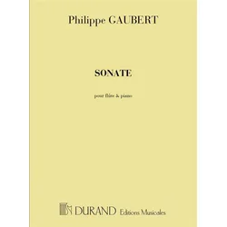 GAUBERT:SONATE POUR FLUTE & piano