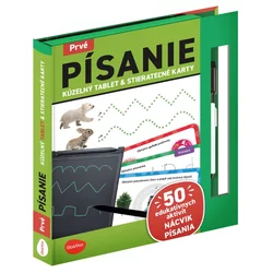 Čarobna tablica in kartice za praskanje - Prva pisava