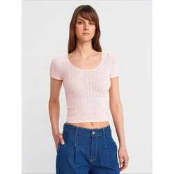 Dilvin Bluza Blusen rosé