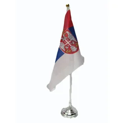 Srpska zastavica sa postoljem