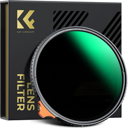 K&F 58mm Ultra-Low Reflection Variable ND Lens Filter, ND2-400