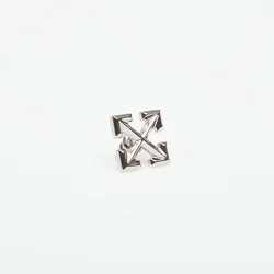 Off-White Arrow Mono Earring Silver/ Silver Universal