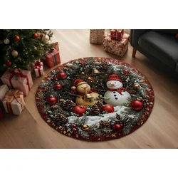 Conceptum Hypnose Tepih Crp-Yrlk26-10, 80 x 80cm, Šareni