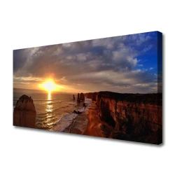 tulup.si Slika na platnu Sea sun landscape 120x60 cm