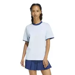 Adidas Ženska majica W Cp Tee KB8195, Okrugli izrez Svetloplava
