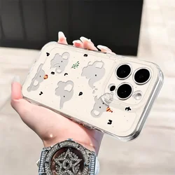 Yingkaida Maska za mobilni telefon iPhone 16 Pro, Šarena