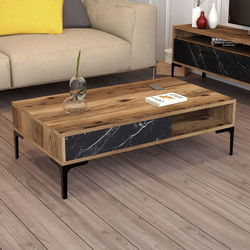 Hanah Home Klub sto Istanbul 105x32,6x60cm Orah