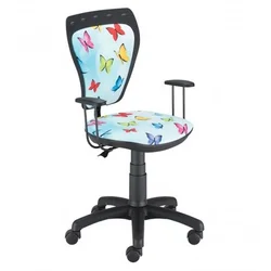 DeÄ?ija daktilo stolica Ministyle TS22 GTP28-BL sky-butterfly SH