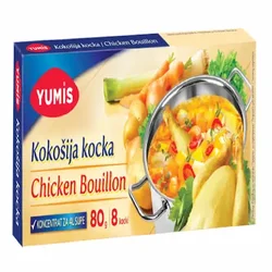 Yumis Kutijica Kokošija kocka, 80g