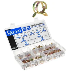 Set vzmetnih objemk za cevi 8-18mm 135kos 82042