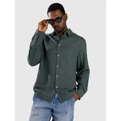 Blue Tomato Emb Shirt green stripes