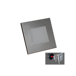 LUXERA 48302 - LED zidna svetiljka za stepenište 16xLED/1W/230V