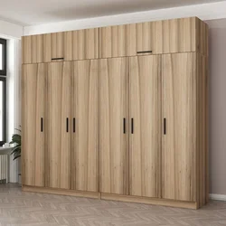Hanah Home Garderober Kale-7521, 270x235x52 cm, Braon