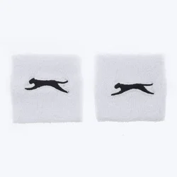 Slazenger Znojnice Wristbrand, 2 komada, Bele