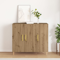 Kreveta Umjetnički hrast 90 x 34 x 80 cm Konstruirano drvo