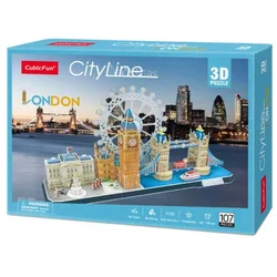 CUBIC FUN Puzzle 3D City Line London