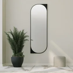 Hanah Home Ogledalo Crno