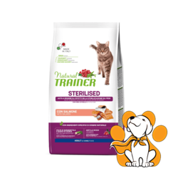 Natural Trainer Sterilised Cat With Salmon 1.5kg, Hrana Za Mačke Sa Lososom