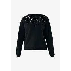 Mexx Ženski duks MF007501853W, Okrugli izrez, Crni