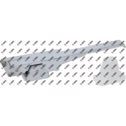 Ročaj vrat komore levi L300 mm