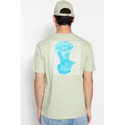 moška majica Trendyol Crew Neck