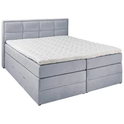 Esposa BOXSPRING POSTELJA 160 cm x 200 cm , tekstil svetlo siva