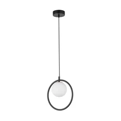 Luster na sajli AQUA 1xG9/12W/230V crna