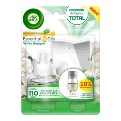 Električni Osvježivač Prostora i Dopuna Essential Oils Air Wick White Bouquet (19 ml)