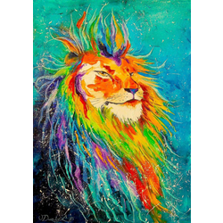 Enjoy - Puzzle Rainbow Lion - 1 000 kosov