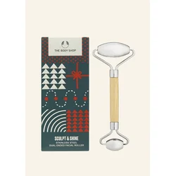 Sculpt & Shine Stainless Steel Dual Ended Facial Roller XM