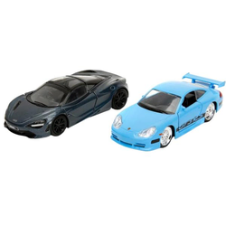 Hitro in divje Twin Pack Brianov Porsche 996 GT3 RS in Shawov McLaren, 1:32 Val 1/2