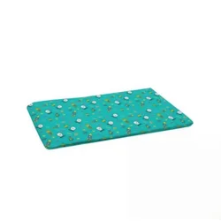 Misoko Višekratna prostirka za štence Pad Reusable, Rakete, Menta, 122 x 122 cm