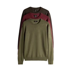 The Set Pulover rjava/kaki/bordo