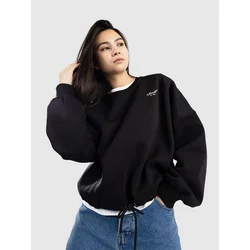 REELL Amara Crewneck Sweater deep black