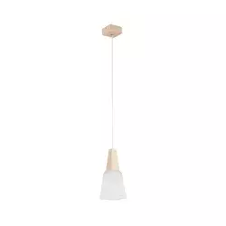 Luster na sajli TOTI 1xE27/15W/230V bež