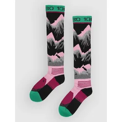 1080 Peak Tech Socks purple