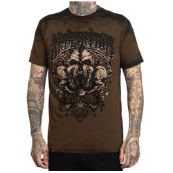 Hardcore majica moška - SCREAMING EARTH - AFFLICTION - A27216-DKTB