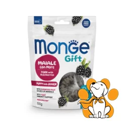 Monge Gift Puppy&Junior Pork&Blackberries 150g, Biskviti - svinjetina i kupina