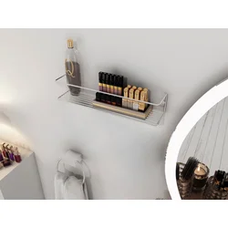 HANAH HOME Banyo Makyaj Rafi Baharatlik Chrome