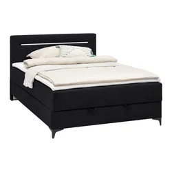 Box Krevet Jerry 100/200 cm , crna