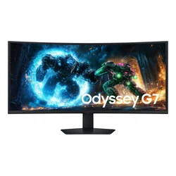 Samsung Gaming monitor Odyssey G7 LS40FG750EUXEN WUHD, 40”, 5120x2160, VA, 180 Hz, Crni