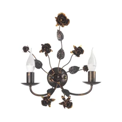 ONLI - Zidna lampa CAROLINA 2xE14/6W/230V bronzana