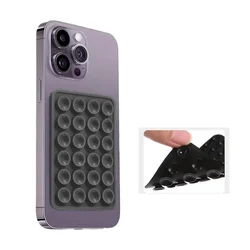 Stiker za telefon Octobuddy, Dvostrani, Tamnosivi