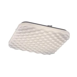 Rabalux Plafonjera Eldrick2, LED 24W, 33x33cm, Bela