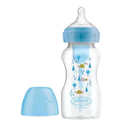 Dr.Browns plastična option+ flašica 270ml plava